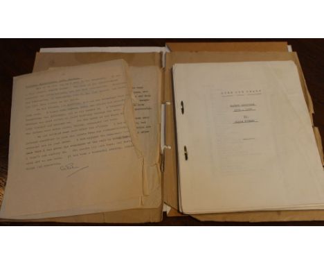 A&nbsp; typed manuscript, relating to an Antique business in Stratford-upon-Avon, "Over the years; 1885-1968 Random Memories"
