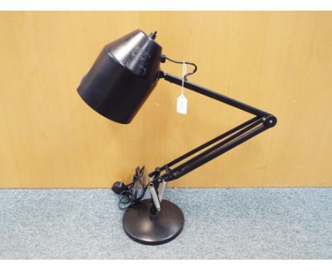 A good quality Helix poise lamp in black