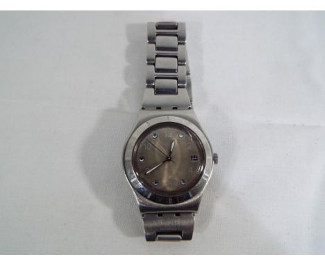Swatch - a vintage Swatch Irony stainless steel Swiss made watch by Swatch Est £20 - £30