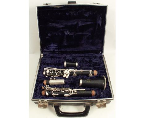 An Amati Kraslice clarinet, cased
