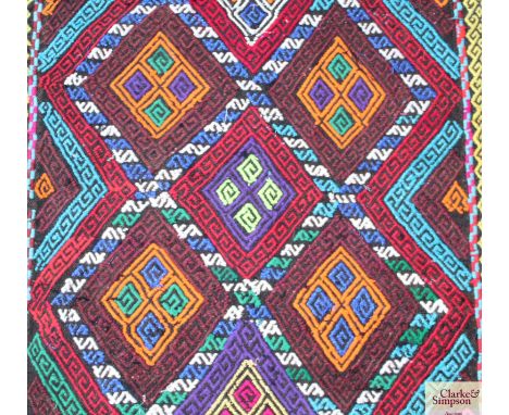 An approx. 8'3" x 2'4" Kelim runner