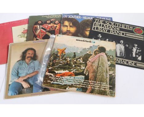 6 x Rock LPs. Crosby And Nash - Crosby And Nash (2310 468). Laura Nyro - The First Songs (64991). Redbone - Come And Get Your