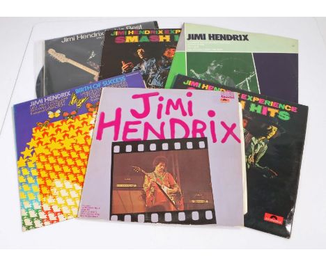 5 x Jimi Hendrix Compilation LPs and EPs. Birth Of Success (MFP 50053). Jimi Hendrix At His Best Volume 1 (PAN 6313) Smash Hi