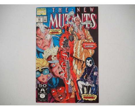 NEW MUTANTS #98 - (1991 FIRST PRINT - MARVEL) - KEY BOOK & CHARACTER - First appearance of Deadpool + First appearances of Gi
