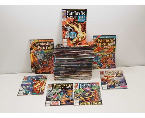 FANTASTIC FOUR #321 to 416 + ANNUALS 11-15, 17-26 (118 in Lot - includes some duplicates) - (1976/1996 - MARVEL) - Includes t