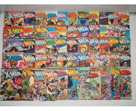 X-MEN #144 to 149, 152 to 200 (55 in Lot) - (1981/1985 - MARVEL - US & UK Price Variant) - Includes the first team appearance