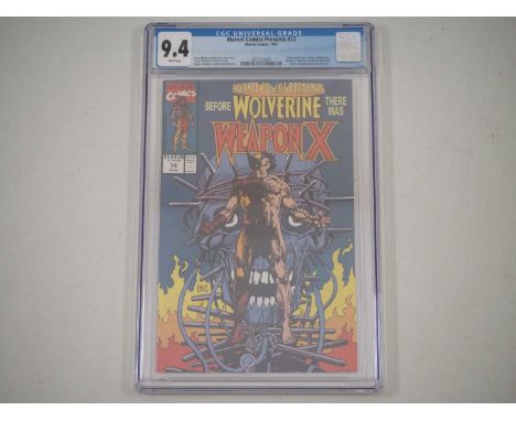 MARVEL COMICS PRESENTS #72 - (1991 - MARVEL) - GRADED 9.4 (NM) by CGC - First appearance of Wolverine as Weapon X + Detailed 