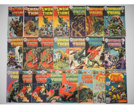 SWAMP THING #2, 4, 5(x2), 8, 9, 10, 11, 12(x2), 13, 14, 15, 16, 17, 18(x2), 19, 21, 22, 23, 24 (22 in Lot) - (1972/1976 - DC)