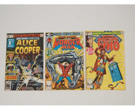 MARVEL PREMIERE #50, 55, 57 (3 in Lot) - (1979/1980 - MARVEL - US & UK Price Variant) - Includes the first appearance of Alic