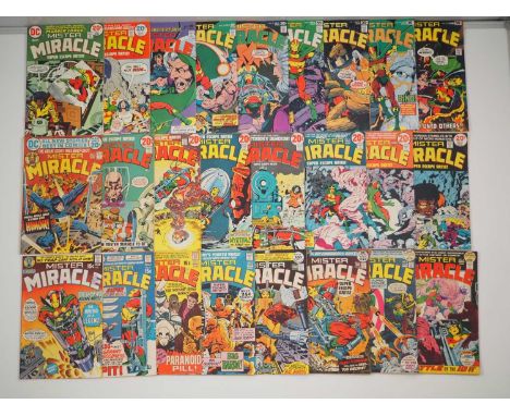 MISTER MIRACLE #1 to 25 (25 in Lot) - (1971/1978 - DC) - Full complete run of the original series and includes the first appe