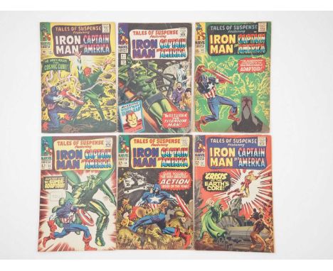 TALES OF SUSPENSE #80, 81, 82, 84, 86, 87 (6 in Lot) - (1966/1967 - MARVEL - US & UK Price Variant) -  Includes the first app