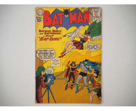 BATMAN #139 (1961 - DC) - The first appearance of Bat-Girl, Betty Kane - Cover and interior art by Sheldon Moldoff - Flat/Unf