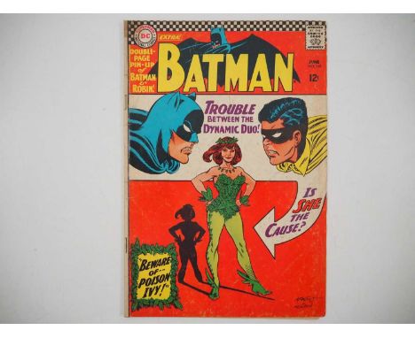 BATMAN #181 - (1966 - DC) - First appearance of Poison Ivy - Centrefold pin-up poster is present - Carmine Infantino and Murp