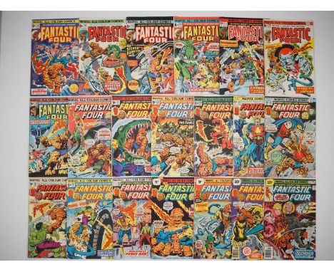 FANTASTIC FOUR #153 to 172 (20 in Lot) - (1974/1976 - MARVEL - US & UK Price Variant) - Includes the first appearances of Fra