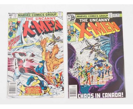 UNCANNY X-MEN #120 & 121 - (2 in Lot) - (1979 - MARVEL) - First & Second appearances of Alpha Flight + Misty Knight, Colleen 