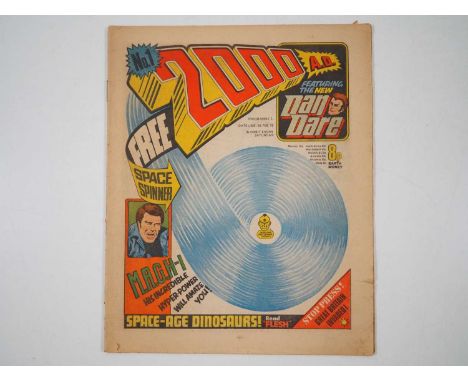 2000 AD PROG #1 (1977 - IPC) - KEY British comic book that set the standard for what followed - Cover by Bellardinelli with i