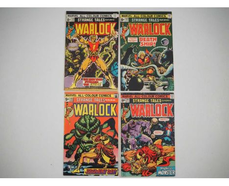 STRANGE TALES #178, 179, 180, 181 (4 in Lot) - (1975 - MARVEL - UK Price Variant) - Ongoing stories featuring Adam Warlock be