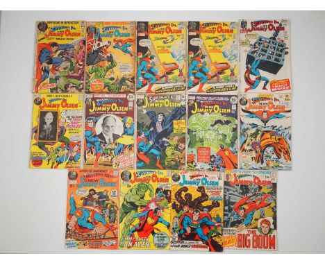 SUPERMAN'S PAL JIMMY OLSEN #133, 136, 137, 138, 139, 141, 142, 143, 144, 145, 146, 147(x2), 148 (14 in Lot) - (1970/1972 - DC