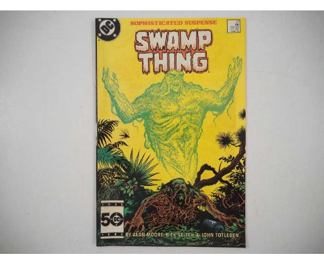 SWAMP THING #37 (1985 - DC) - KEY Copper Age Book - First full appearance of John Constantine - Alan Moore story with Stephen