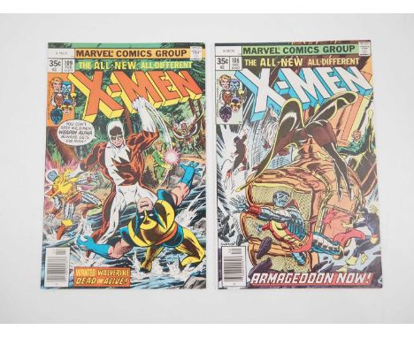 X-MEN #108 & 109 (2 in Lot) - (1977 - MARVEL) - Includes First appearance of Vindicator (aka Guardian, called Weapon Alpha he