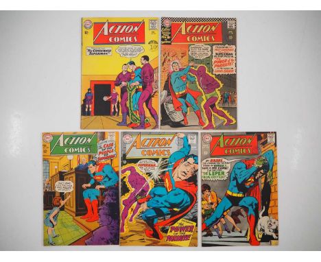 ACTION COMICS #319, 340, 359, 361, 363 (5 in Lot) - (1964/1968 - DC) - Includes the first and second appearances of Parasite 