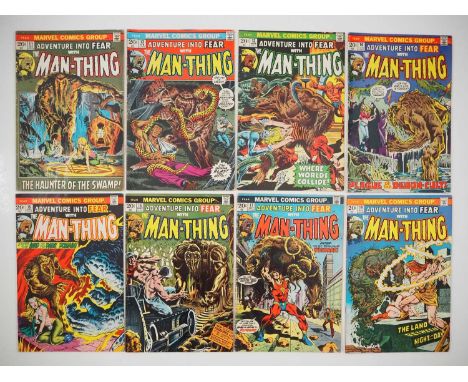 ADVENTURE INTO FEAR #11, 12, 13, 14, 15, 16, 17, 19 (8 in Lot) - (1972/1973 - MARVEL) - Includes the first appearance of Howa