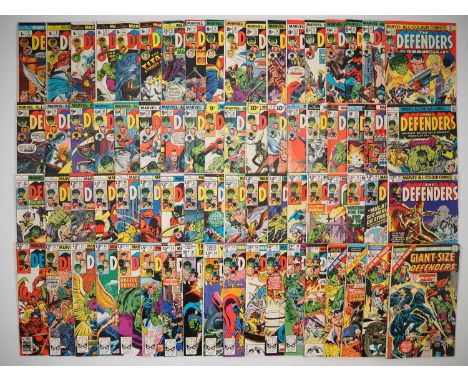 DEFENDERS #4, 6, 7, 9, 11, 12, 15-54, 71-75, 77-91, 94, 99 + GIANT-SIZE DEFENDERS #1, 2, 3 & 5 (72 in Lot) - (1973/1976 - MAR