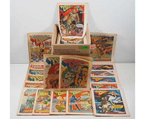 2000 AD PROG #72, 75, 77, 78, 84-227, 229-240 + SCI-FI SPECIAL 1979, 1980, 1981 (163 in Lot) - (8 Jul 1978 - 28 Nov 1981 - IP