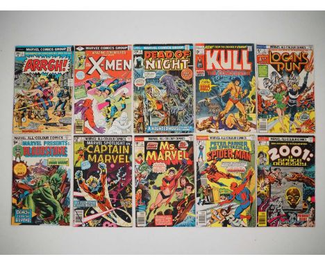 MARVEL FIRST ISSUE LOT (10 in Lot) - Includes AARGH! #1 (1974) + AMAZING ADVENTURES VOL. 3 #1 (1979) + DEAD OF NIGHT #1 (1973