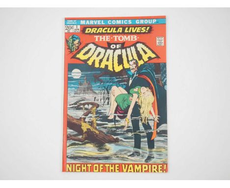 TOMB OF DRACULA #1 (1972 - MARVEL) - First appearances of Marvel's Dracula plus Frank Drake and Van Helsing - Cover by Neal A