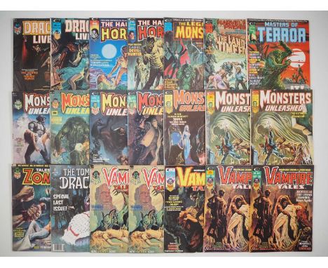 CURTIS HORROR LOT (21 in Lot) - Includes DRACULA LIVES! #2, 10 + THE HAUNT OF HORROR #1, 3 + THE LEGION OF MONSTERS #1 + MARV
