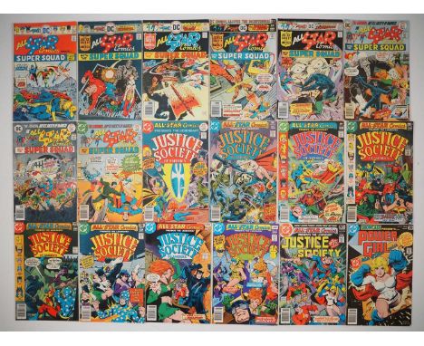 ALL-STAR COMICS #58, 59, 60, 61, 62, 63, 64, 65, 66, 67, 68, 69, 70, 71, 72, 73, 74 + SHOWCASE #97 (18 in Lot) - (1976/1978 -