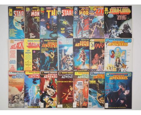 MARVEL PREVIEW LOT (21 in Lot) - Includes MARVEL PREVIEW #4 (STAR-LORD), #8 (LEGION OF MONSTERS), #10 (THOR), #11 (STAR-LORD)