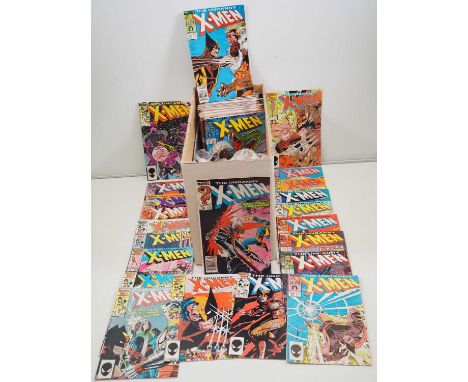 UNCANNY X-MEN #201 to 265, 268 to 284 + ANNUALS 6-10, 13, 17 + MARVEL GRAPHIC NOVEL #5: GOD LOVES, MAN KILLS (103 in Lot - in