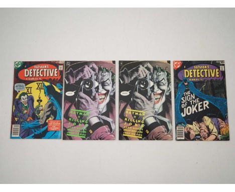 JOKER LOT (4 in Lot) - Includes BATMAN: THE KILLING JOKE (2 Copies) - First & Seventh Printing + DETECTIVE COMICS #475 & 476 