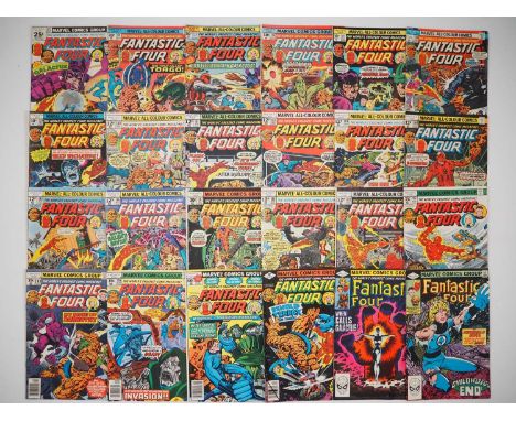 FANTASTIC FOUR #173 to 189, 192, 193, 198, 200, 211, 244, 245 (24 in Lot) - (1976/1982 - MARVEL - US & UK Price Variant) - In