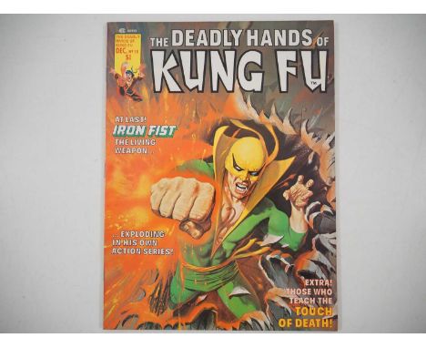 DEADLY HANDS OF KUNG FU #19 (1975 - MARVEL) - The first appearance of White Tiger, the first Puerto Rican superhero in comic 