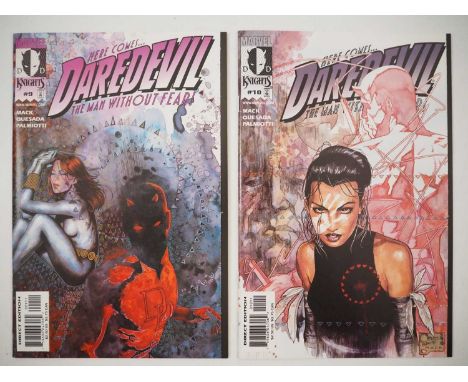 DAREDEVIL VOL. 2 #9 & 10 (2 in Lot) - (1999/2000 - MARVEL) - The first and second appearances (and first cover appearance) of
