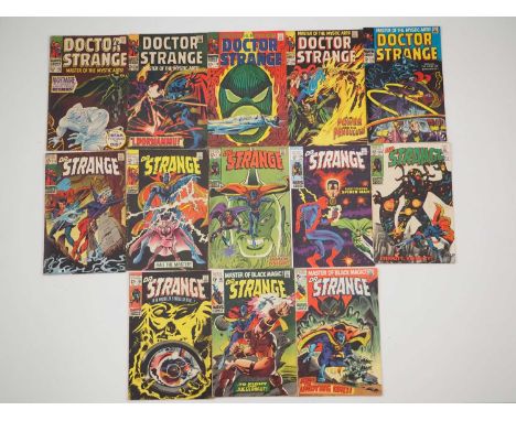 DOCTOR STRANGE #170, 172, 173, 174, 175, 176, 177, 178, 179, 180, 181, 182, 183 (13 in Lot) - (1968/1969 - MARVEL) - Includes