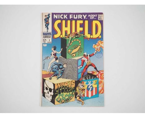 NICK FURY, AGENT OF SHIELD #1 (1968 - MARVEL) - Includes the first appearance of Scorpio (later revealed to be the brother of