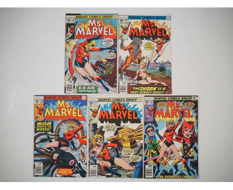 MS. MARVEL #14, 15, 16, 17, 18 (5 in Lot) - (1978 - MARVEL) - Includes the first cameo and full appearances of Mystique - Fla