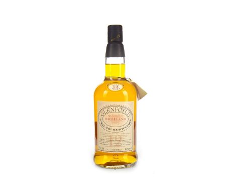 GLENFOYLE 12 YEARS OLD Highland Single Malt Scotch Whisky 70cl, 40% volume.