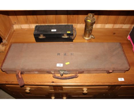 An Army & Navy gun department gun case