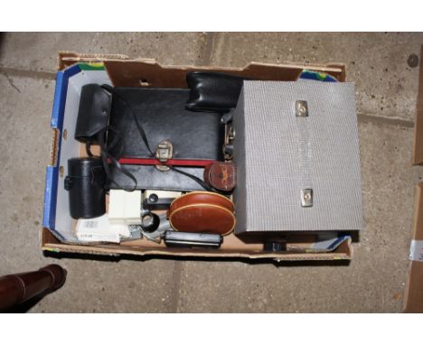 A box containing a projector and cameras 