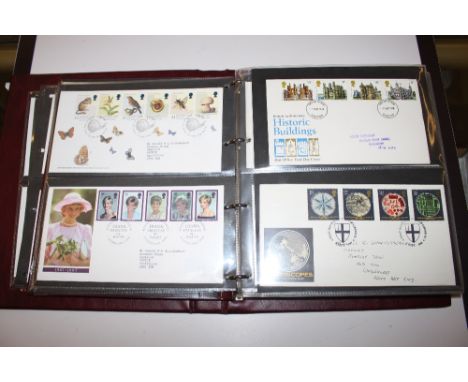 A Royal Mail album of First Day covers