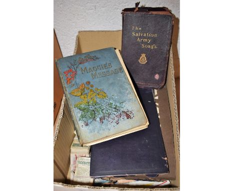 Postcards, early 20th century and later, mainly coloured and sentimental, Salvation Army silk, coloured humour (3), Salonique