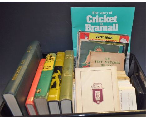 Books - Sport - Cricket, regional, national and international, including Shawcroft (John), A History of Derbyshire County Cri