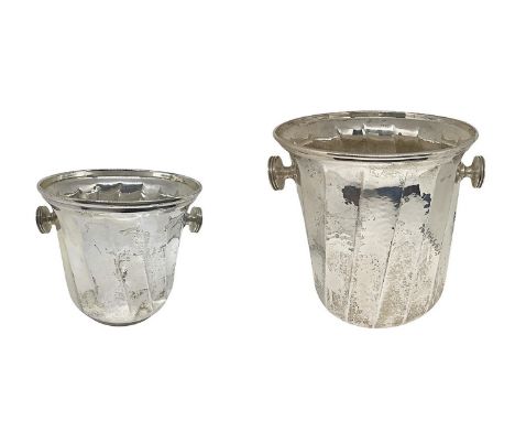   Shooting Knocker 358, h 13 cm, diameter cm 13, bottle holder GR 1055, h cm 19, diameter 19 cm