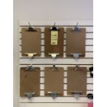 Lot de (12) Clip boards