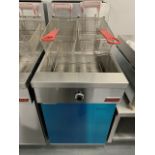 Friteuse MKE, double # FG-160, gaz Propane, 20"- NEUVE